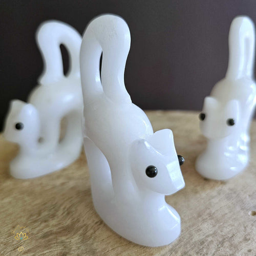 White Jade Cats