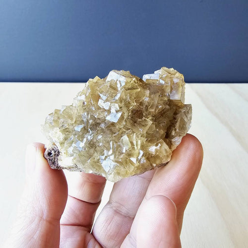 Yellow Cubed Moscona Fluorite | Clarity Keeper