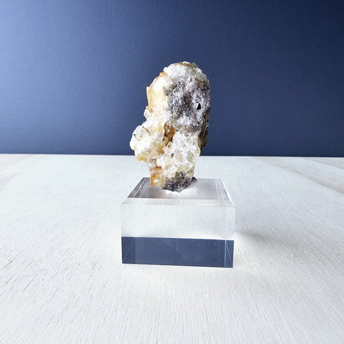 Yellow Cubed Moscona Fluorite | Flame Of Insight