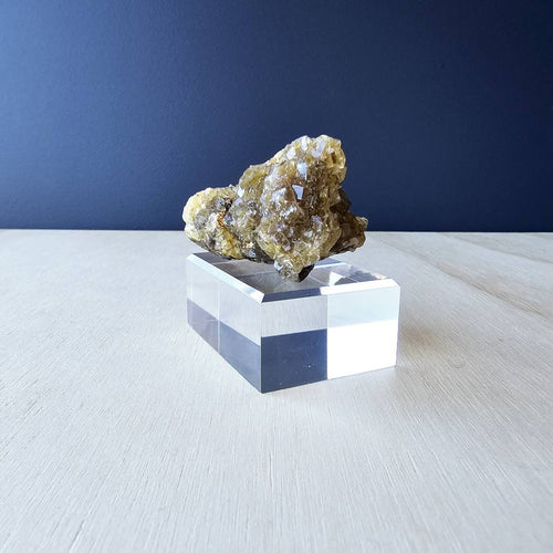Yellow Cubed Moscona Fluorite | Golden Pulse