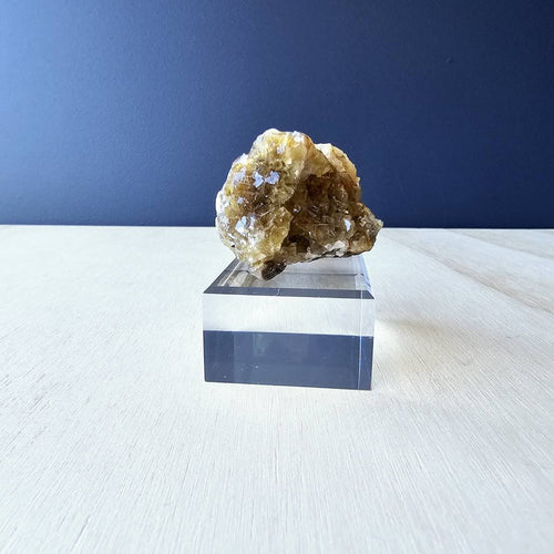 Yellow Cubed Moscona Fluorite | Golden Pulse