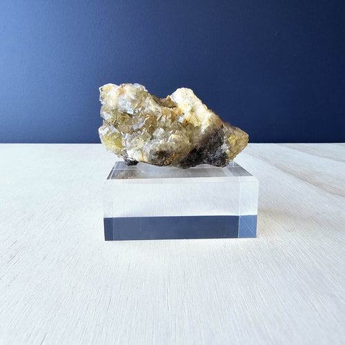 Yellow Cubed Moscona Fluorite | Golden Pulse