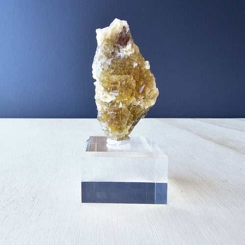 Yellow Cubed Moscona Fluorite | Light Of The Inner Mind