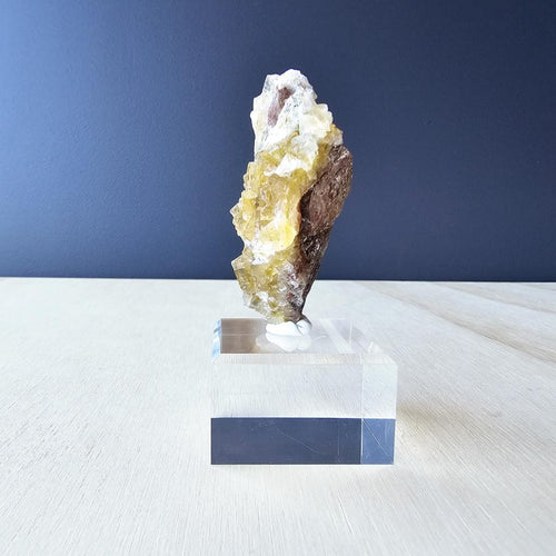 Yellow Cubed Moscona Fluorite | Light Of The Inner Mind