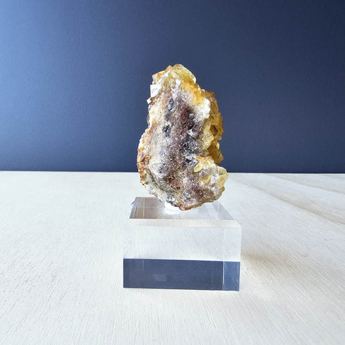 Yellow Cubed Moscona Fluorite | Solar Communion