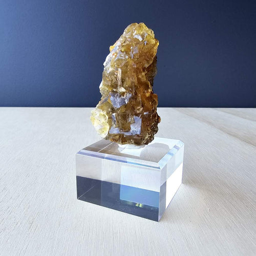 Yellow Cubed Moscona Fluorite | Solar Communion