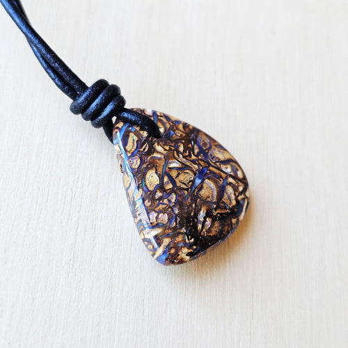 Yowah Nut Opal Pendant | Earth's Whisper