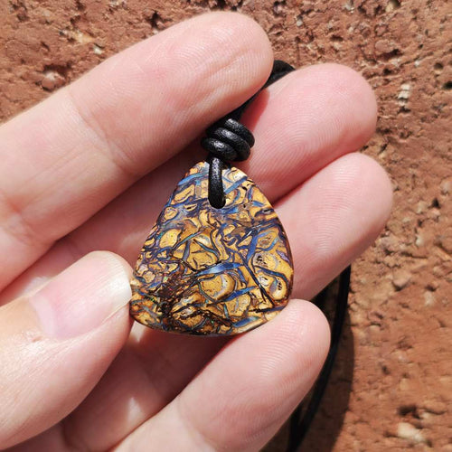 Yowah Nut Opal Pendant | Earth's Whisper