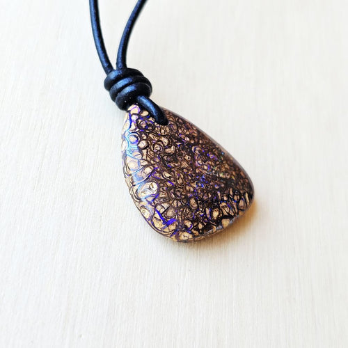 Yowah Nut Opal Pendant | Outback Pulse