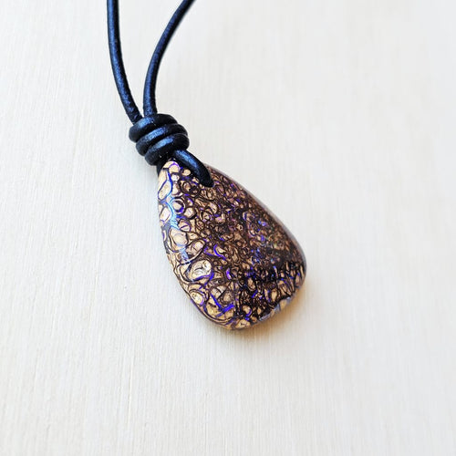 Yowah Nut Opal Pendant | Outback Pulse