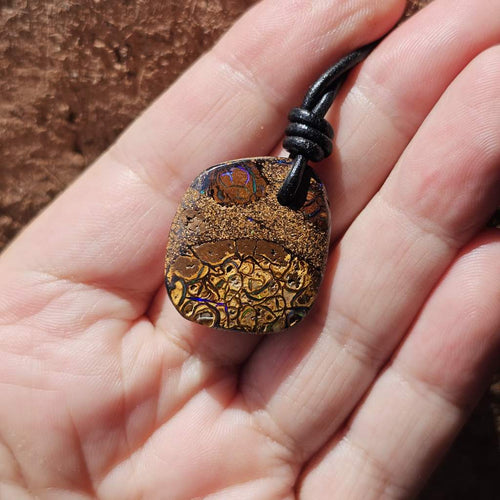 Yowah Nut Opal Pendant | Songline Opal