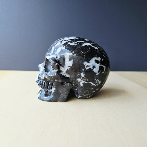 Zebra Jasper Skull | Spiritual Alignment