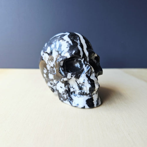 Zebra Jasper Skull | Spiritual Alignment