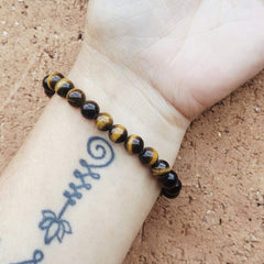 Crystal bracelet for strength, protection, and balanced personal power.