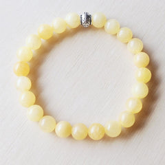 Crystal bracelet handmade in Australia promoting positivity and motivation.