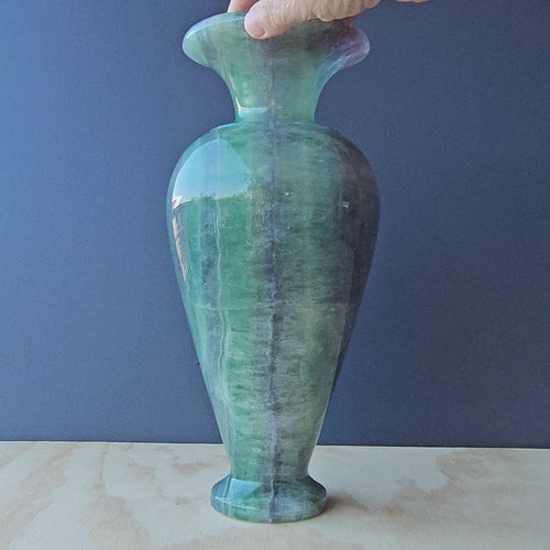 Green & Purple Fluorite Vase | 3.7kg