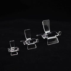 Acrylic Crystal Heart Display Stands For Specimens & Minerals