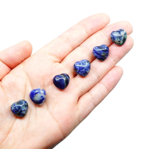 Sodalite Mini Hearts