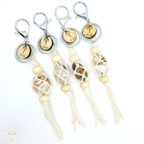 Zodiac Keyrings | Aries "I AM Vibrational"