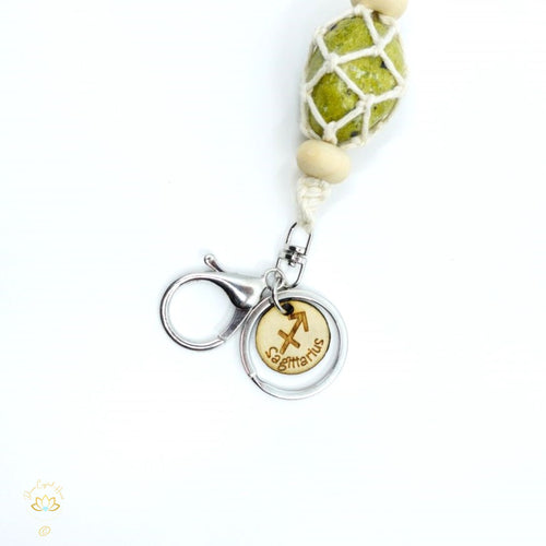 Zodiac Keyrings | Sagittarius "I AM Fearless"