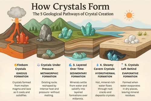How Crystals Are Formed: Earth’s Secret Alchemy Uncovered