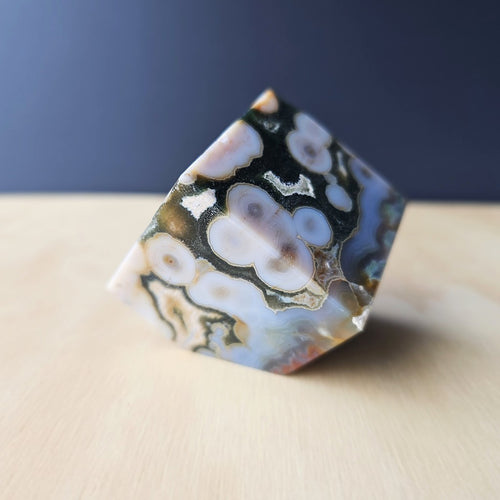 8th Vein Ocean Jasper Cube | Orb Intelligence
