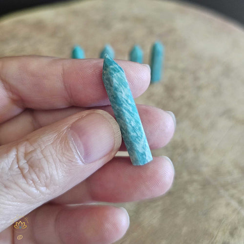 A Grade Amazonite Mini Pencil Points