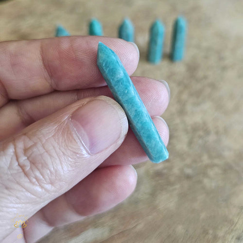 A Grade Amazonite Mini Pencil Points