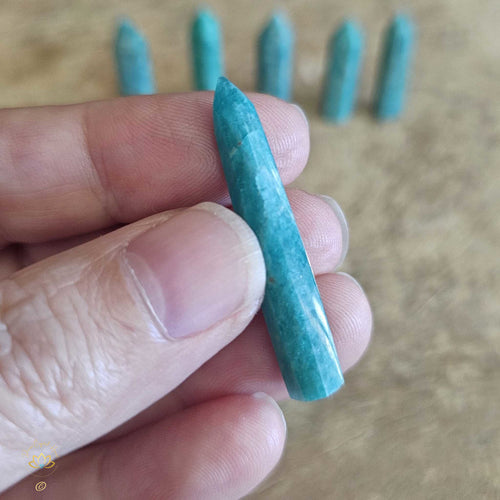 A Grade Amazonite Mini Pencil Points