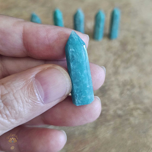 A Grade Amazonite Mini Pencil Points