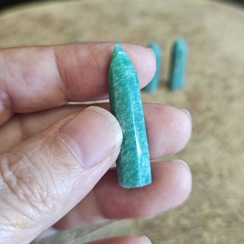 A Grade Amazonite Mini Pencil Points