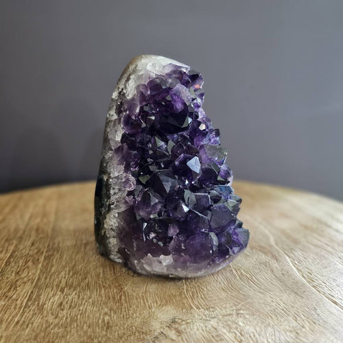 A Grade Amethyst | Cut Base Geode 1.011kgs