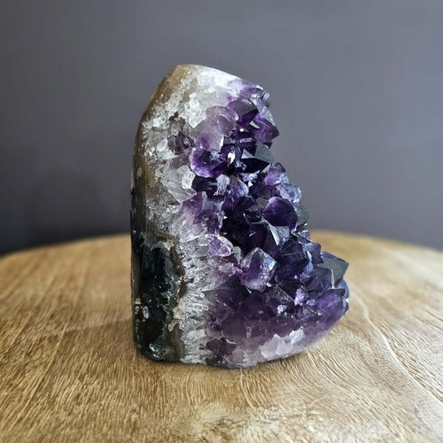 A Grade Amethyst | Cut Base Geode 1.011kgs