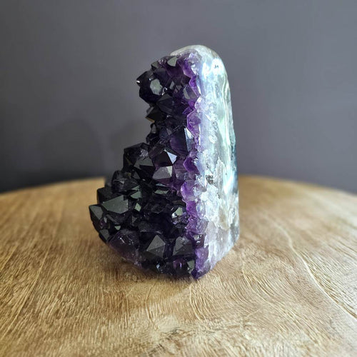 A Grade Amethyst | Cut Base Geode 1.011kgs