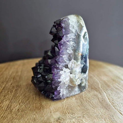 A Grade Amethyst | Cut Base Geode 1.011kgs