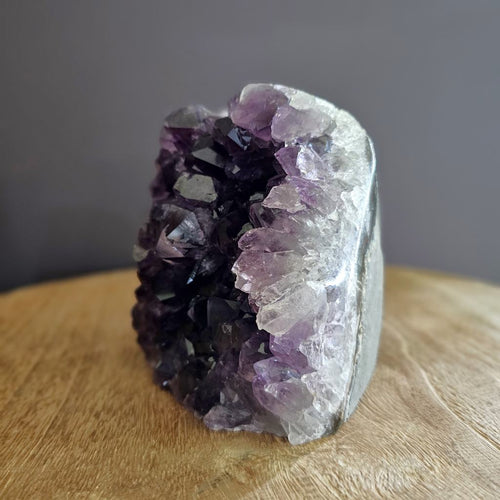 A Grade Amethyst | Cut Base Geode 1.533kgs