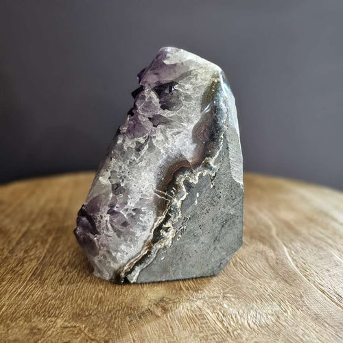 A Grade Amethyst | Cut Base Geode 1.533kgs