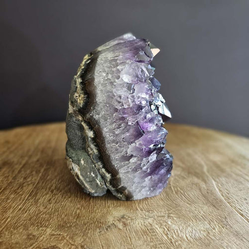 A Grade Amethyst | Cut Base Geode 1.533kgs