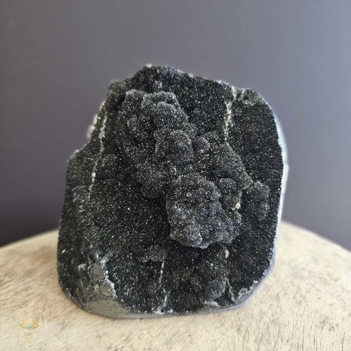 A Grade Black Amethyst - Black Beauty