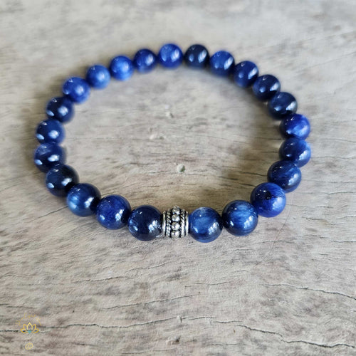 A Grade Blue Kyanite Bracelet | 8mm Beads
