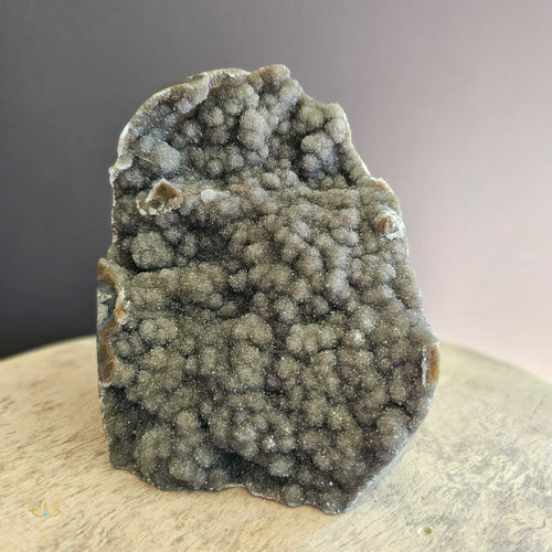 A Grade Caramel Galaxy Amethyst | Cut Base Geode 1.28kgs