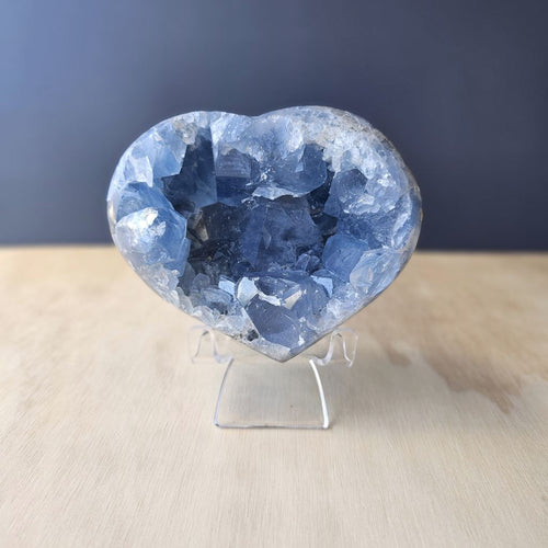 A Grade Celestite | Heart 1kg