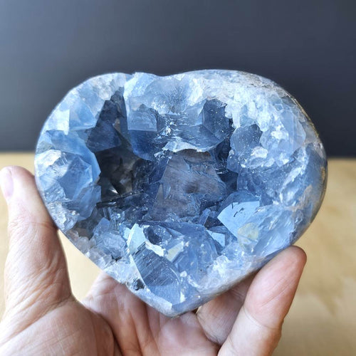 A Grade Celestite | Heart 1kg
