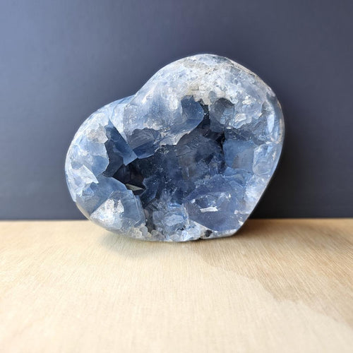 A Grade Celestite | Heart 1kg