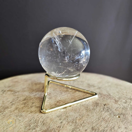 A Grade Clear Quartz | Sphere 395gms