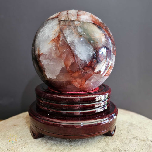 A Grade Fire Quartz | Sphere 2.898kgs