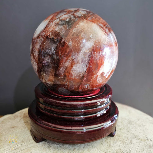 A Grade Fire Quartz | Sphere 2.898kgs