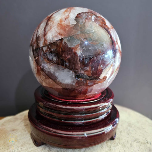 A Grade Fire Quartz | Sphere 2.898kgs