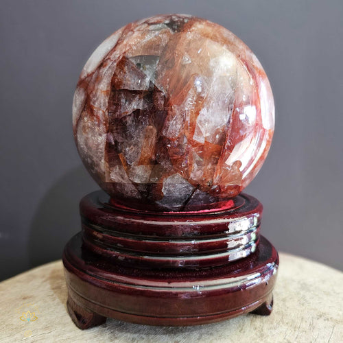 A Grade Fire Quartz | Sphere 2.898kgs