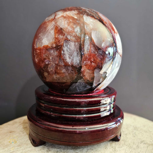 A Grade Fire Quartz | Sphere 2.898kgs